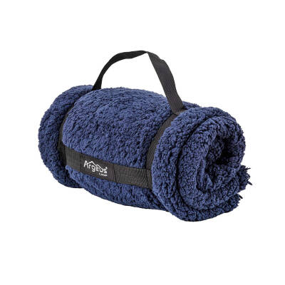 Peluş Polar Kamp Battaniyesi - Lacivert - Acil Durum Battaniye - Argeus Camp - 2