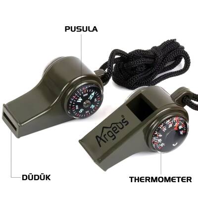 Argeus H3-1 Dereceli Pusulalı Düdük - 2