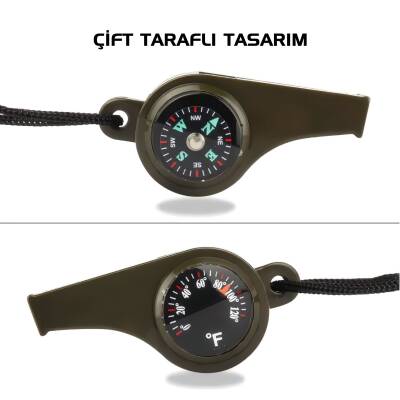 Argeus H3-1 Dereceli Pusulalı Düdük - 4