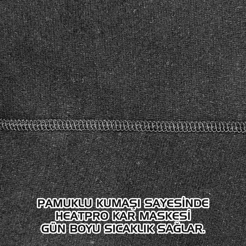 Çocuk Kar Maskesi - HeatPro - Siyah - Argeus - 3