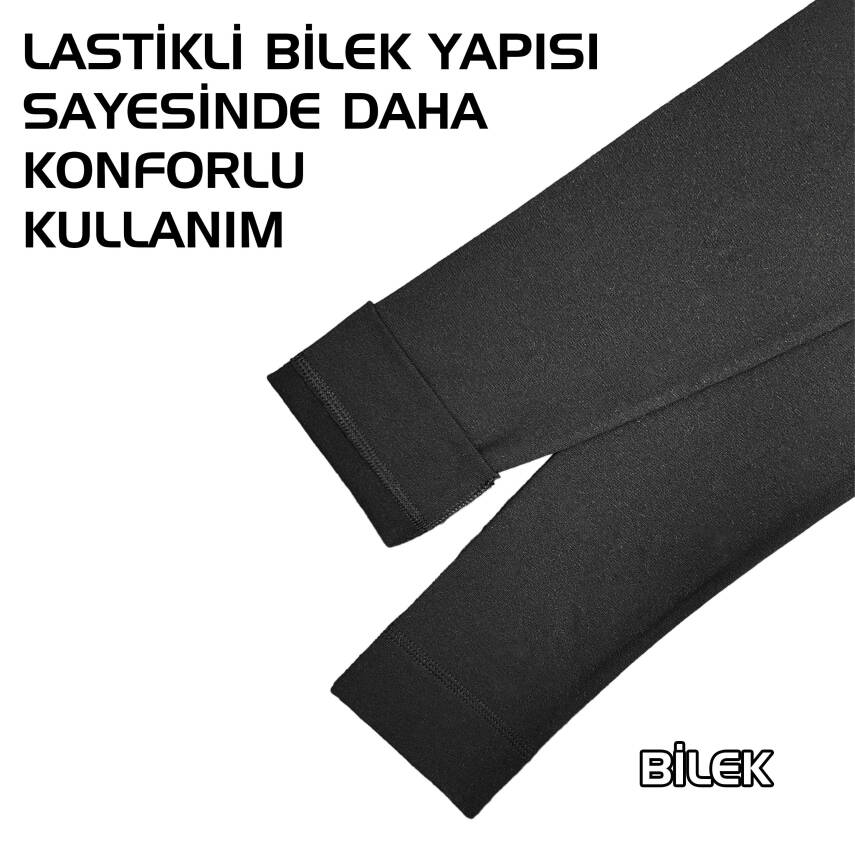 Argeus HeatPro Termal Tayt - Siyah Pamuklu İçlik - Üstün Konfor ve Sıcaklık - 5