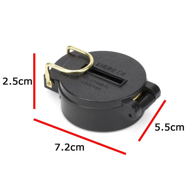 Argeus HS-DC45-1 Plastik Pusula Siyah - 2