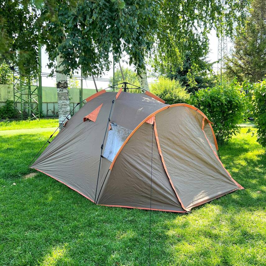 Iglo 4 Kişilik Çadır Argeus - Bagajlı Çift Tenteli - Otomatik Kurulum - ARG-204 - 4 Mevsim - 7