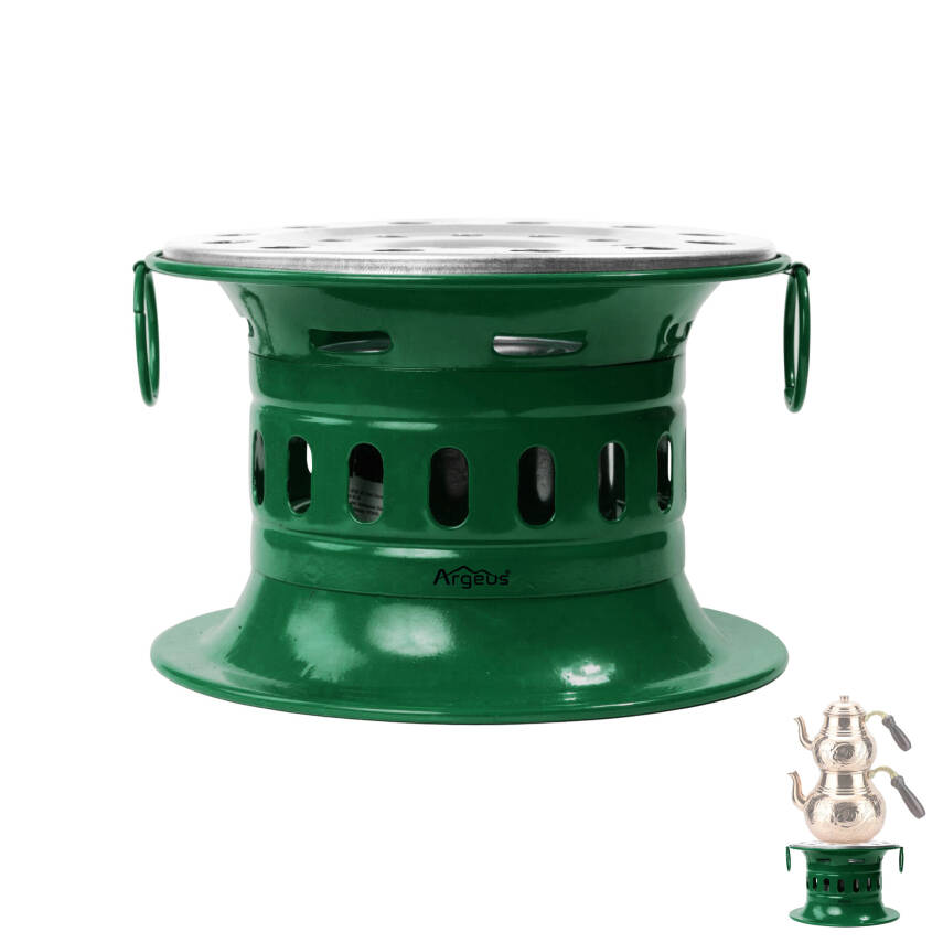Argeus Jel Yakıtlı Osmanlı Ocağı Yeşil - 1