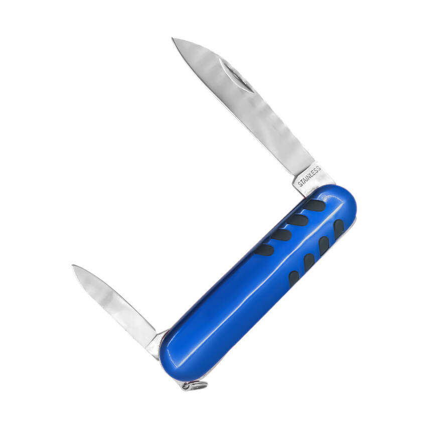 Argeus K5017-8 Çift Bıçaklı Mavi Cep Çakısı - Çok Amaçlı ve Dayanıklı - 2
