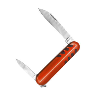 Argeus K5017-8 İki Uçlu Katlanır Cep Bıçağı - Turuncu Renk - 2