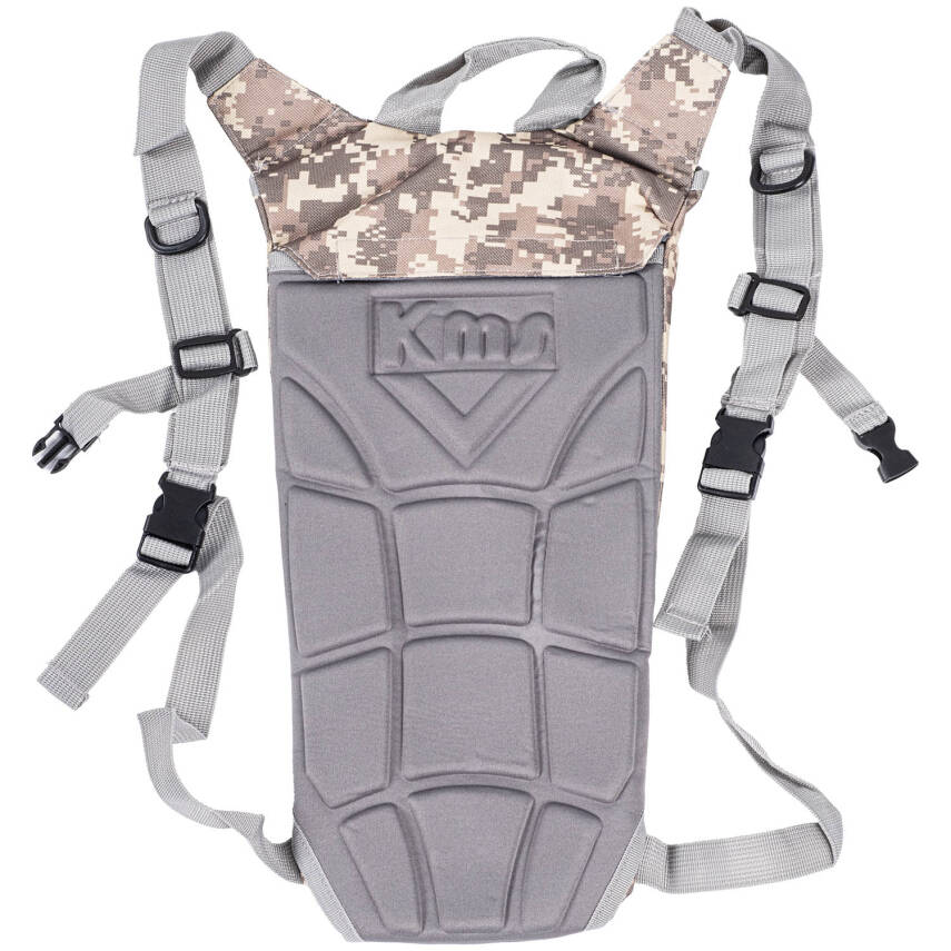 ARGEUS Kamuflaj Desenli 3 Litre Su Torbalı Sırt Çantası - Gri Outdoor Model - 2