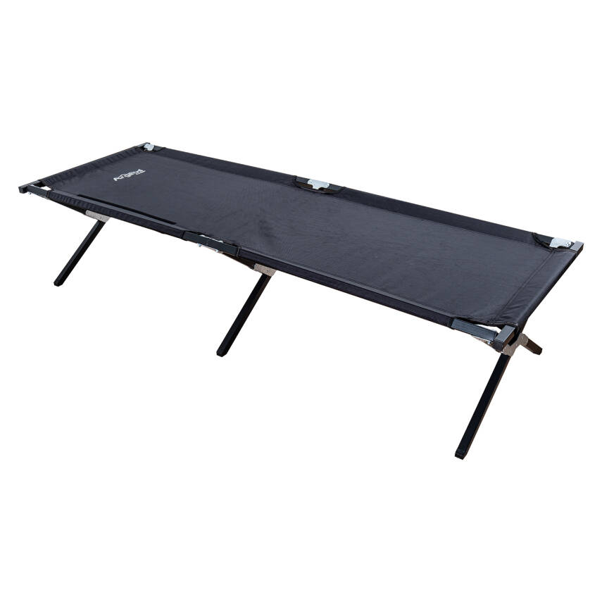 Argeus Katlanabilir Kamp Yatağı & Kampet Cepli Siyah - 2