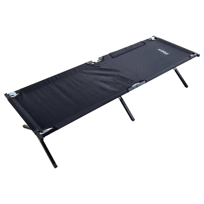 Argeus Katlanabilir Kamp Yatağı & Kampet Cepli Siyah - 3