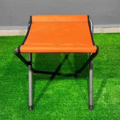 Argeus Turuncu Katlanır Pedli Kamp Taburesi - Konforlu ve Pratik - 2