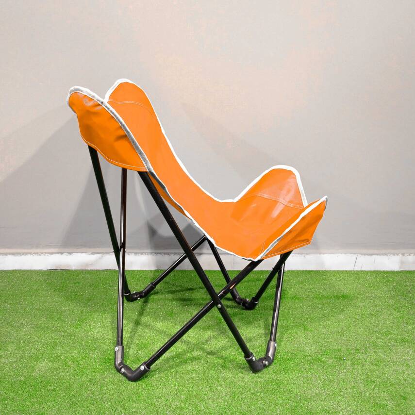 Argeus Kelebek Model Turuncu Kamp Sandalyesi - Portatif ve Ergonomik - 2