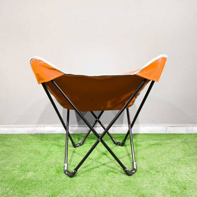Argeus Kelebek Model Turuncu Kamp Sandalyesi - Portatif ve Ergonomik - 3