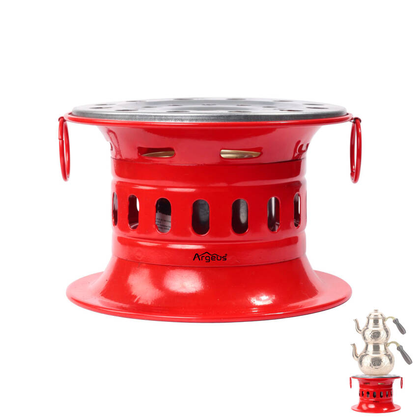 Argeus Jel Yakıtlı Osmanlı Ocağı Kırmızı - 1