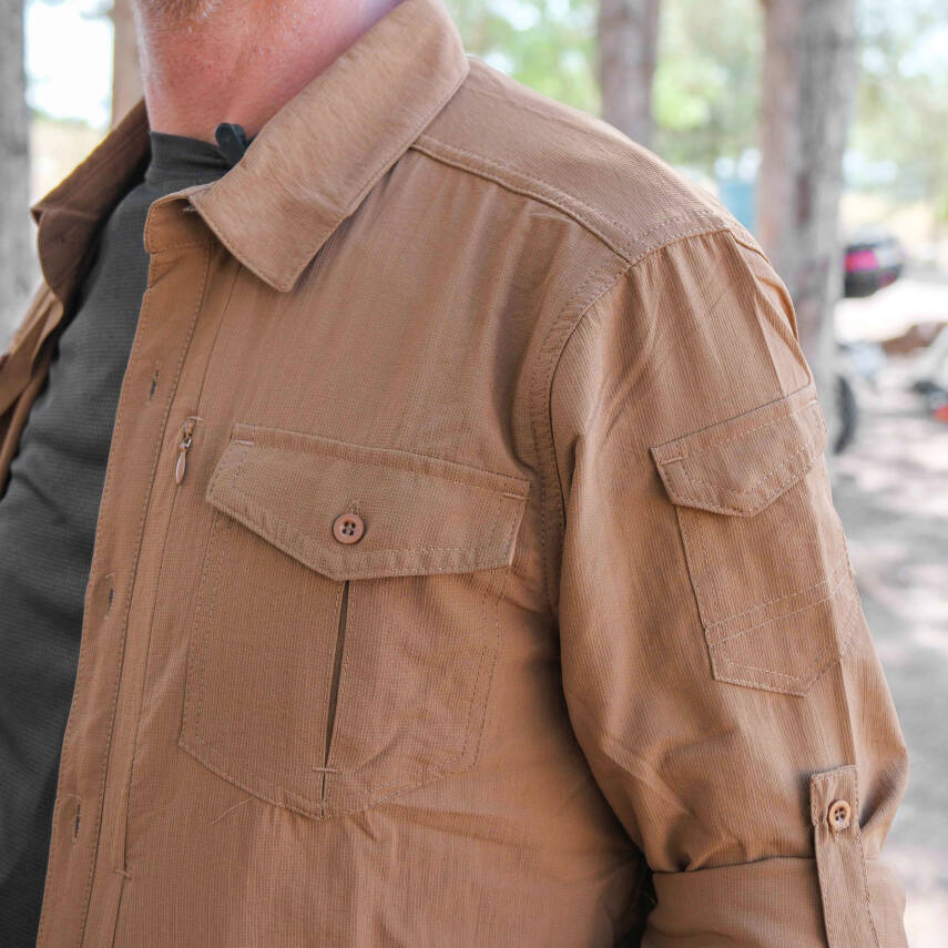 Loç Outdoor Tactical Erkek Gömleği Kum Rengi - 5