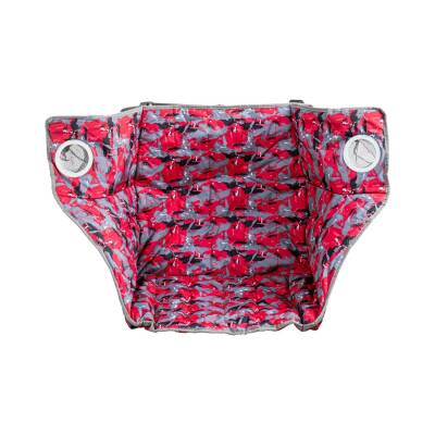 Argeus Nevgrande Kırmızı Desenli Katlanır Kamp Sandalyesi - Comfort Model - 4