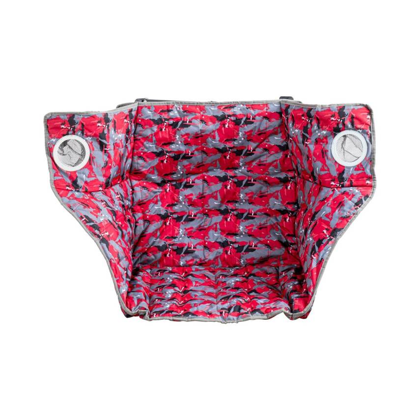 Argeus Nevgrande Kırmızı Desenli Katlanır Kamp Sandalyesi - Comfort Model - 4