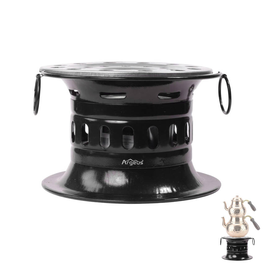 Argeus Jel Yakıtlı Osmanlı Ocağı Siyah - 1