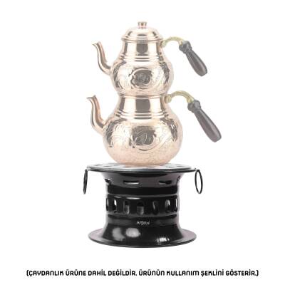 Argeus Jel Yakıtlı Osmanlı Ocağı Siyah - 5
