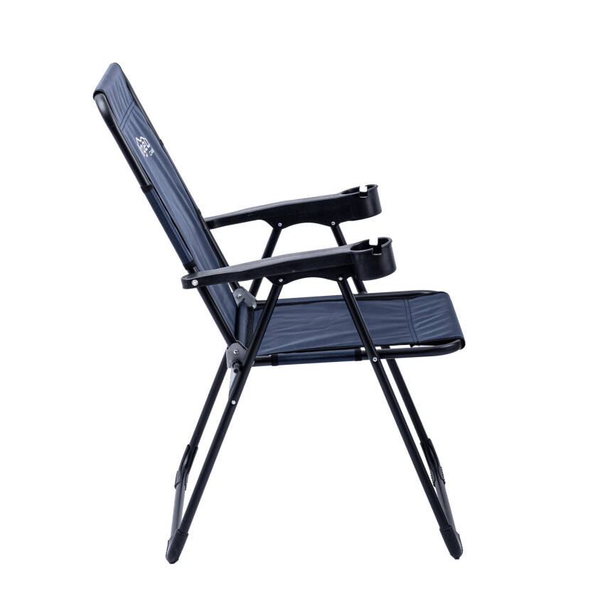 Katlanabilir Kamp Sandalyesi - Rest - Bardaklıklı - Argeus - Lacivert - 5