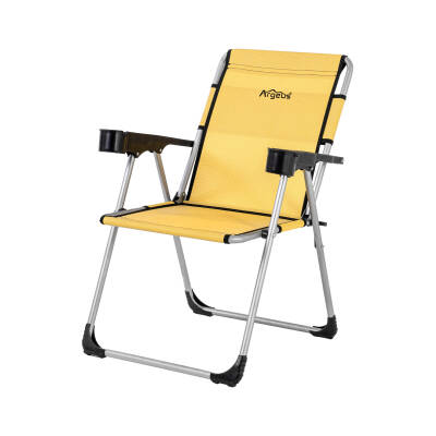 ARGEUS Rock Hardal Renk 4 Kişilik Katlanabilir Kamp Sandalyesi ve Masa Seti - 3