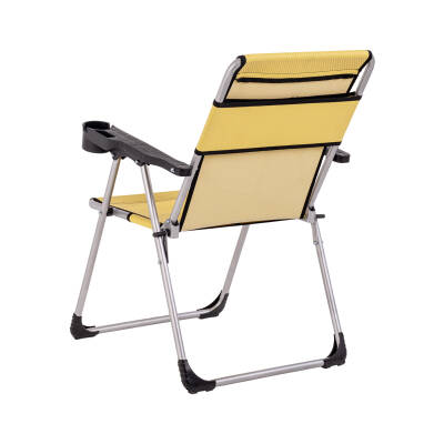 ARGEUS Rock Hardal Renk 4 Kişilik Katlanabilir Kamp Sandalyesi ve Masa Seti - 4