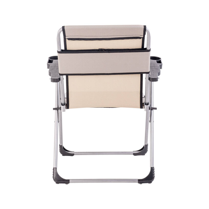 Argeus Rock Katlanabilir Kamp Sandalyesi - Bardaklıklı ve Konforlu - 140KG Taşıma - 4