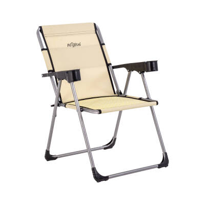 Argeus Rock Katlanabilir Kamp Sandalyesi - Buğday Rengi Huzur, Şimdi Yanında!