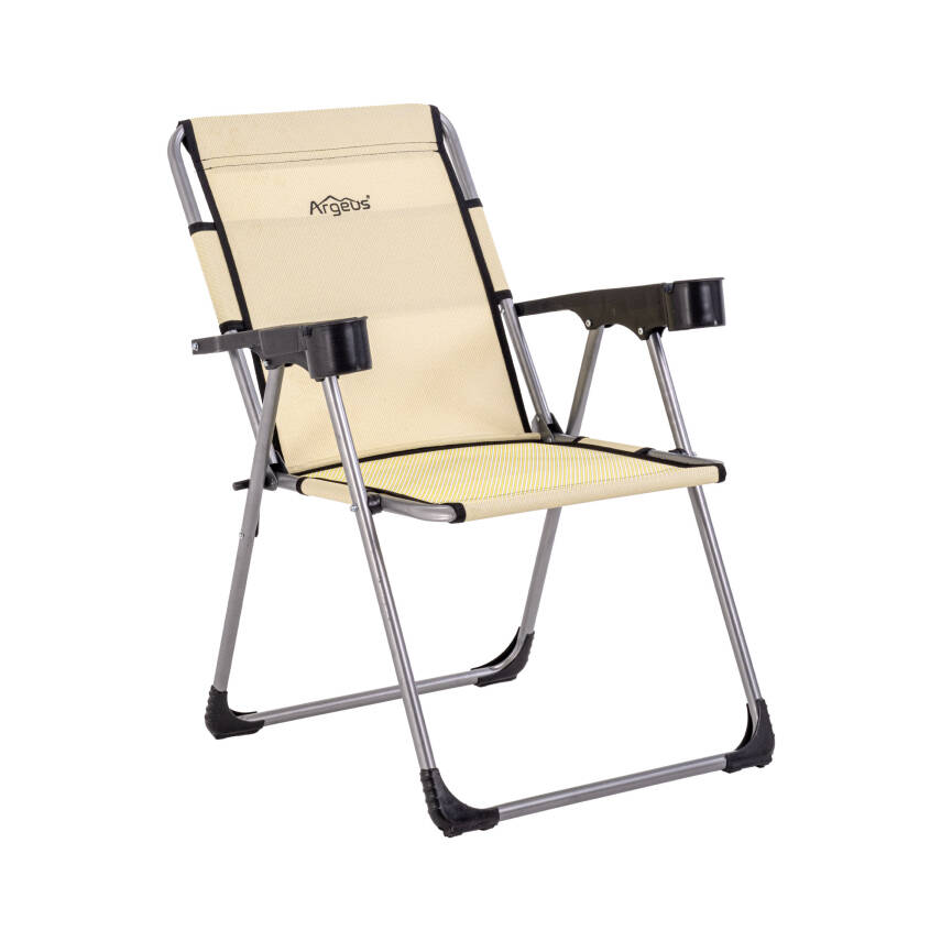 Argeus Rock Katlanabilir Kamp Sandalyesi - Buğday Rengi Huzur, Şimdi Yanında! - 1