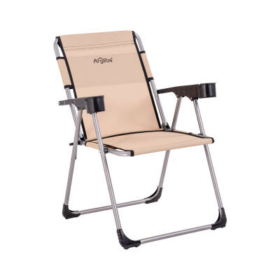 Argeus Rock Katlanabilir Kamp Sandalyesi - Bardaklıklı Konfor, Doğa ile Uyum