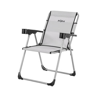 Argeus Rock Outdoor 4 Kişilik Portatif Katlanabilir Kamp Masa Sandalye Seti - Gri - 3