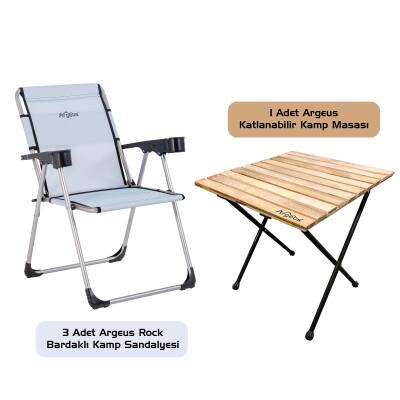 Argeus Skydome 3 Kişilik 3 Mevsim Kamp Çadırı Seti - 4