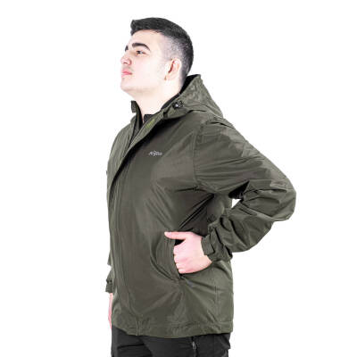 Argeus Storm Haki Su Geçirmez Erkek Outdoor Yağmurluk Mont - 2