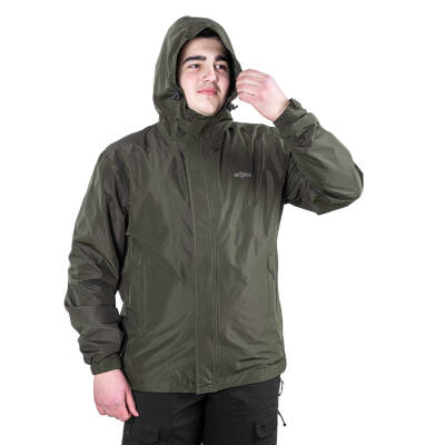 Argeus Storm Haki Su Geçirmez Erkek Outdoor Yağmurluk Mont - 3