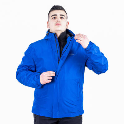 Argeus Storm Su Geçirmez Rüzgarlık - Saks Mavi Outdoor Ceket - 2