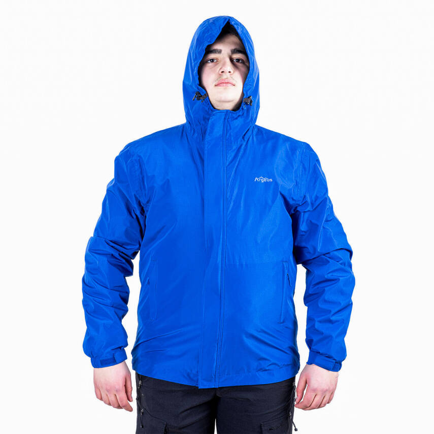 Argeus Storm Su Geçirmez Rüzgarlık - Saks Mavi Outdoor Ceket - 3
