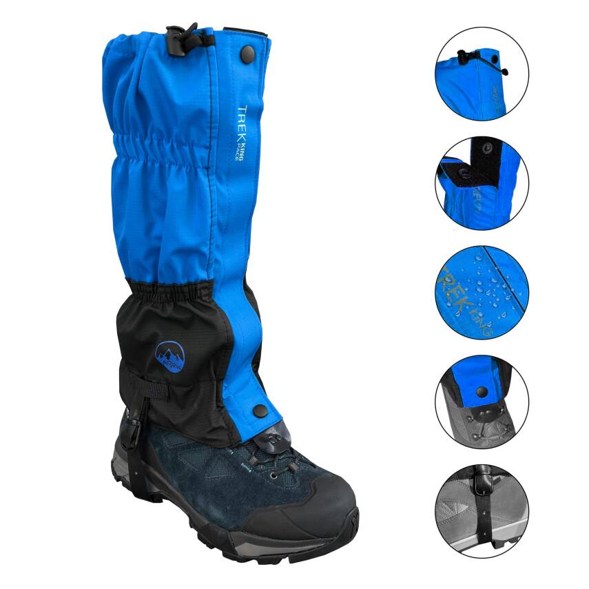 Argeus Trekking Pace Outdoor Tozluk Mavi-Siyah - 1