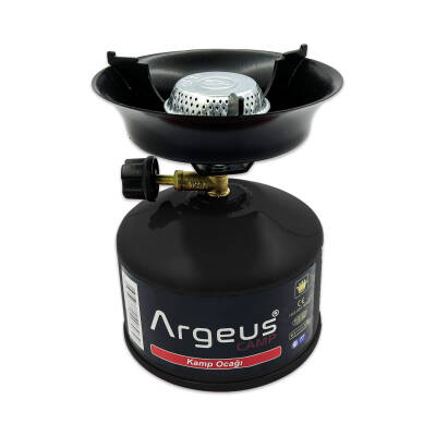 ARGEUS Taşınabilir Siyah Kamp Ocağı - Outdoor Ateşleme Cihazı