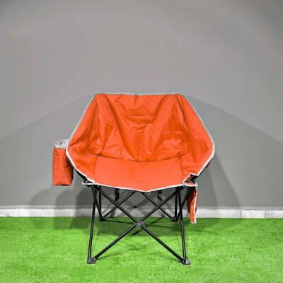 Argeus Balcony Comfort: Balkonunuzda Kamp Keyfi! Turuncu Katlanabilir Sandalye