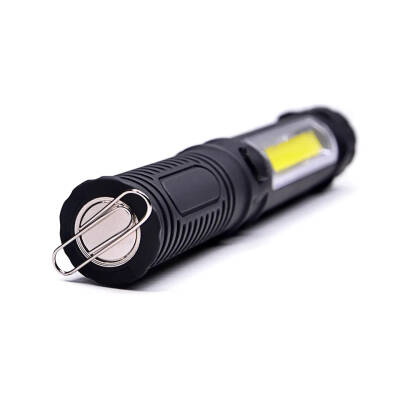 Argeus Mıknatıslı Pilli El Feneri Siyah V171 - 5