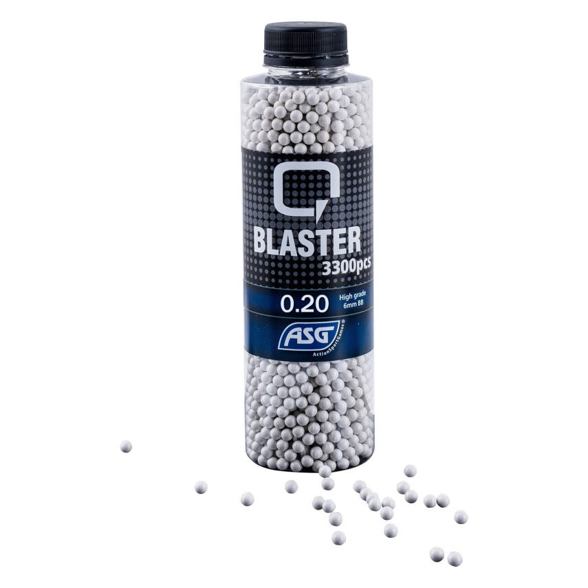 ASG Blaster 6mm 0.20g Airsoft BB Bilye - 3300 Adet - 1