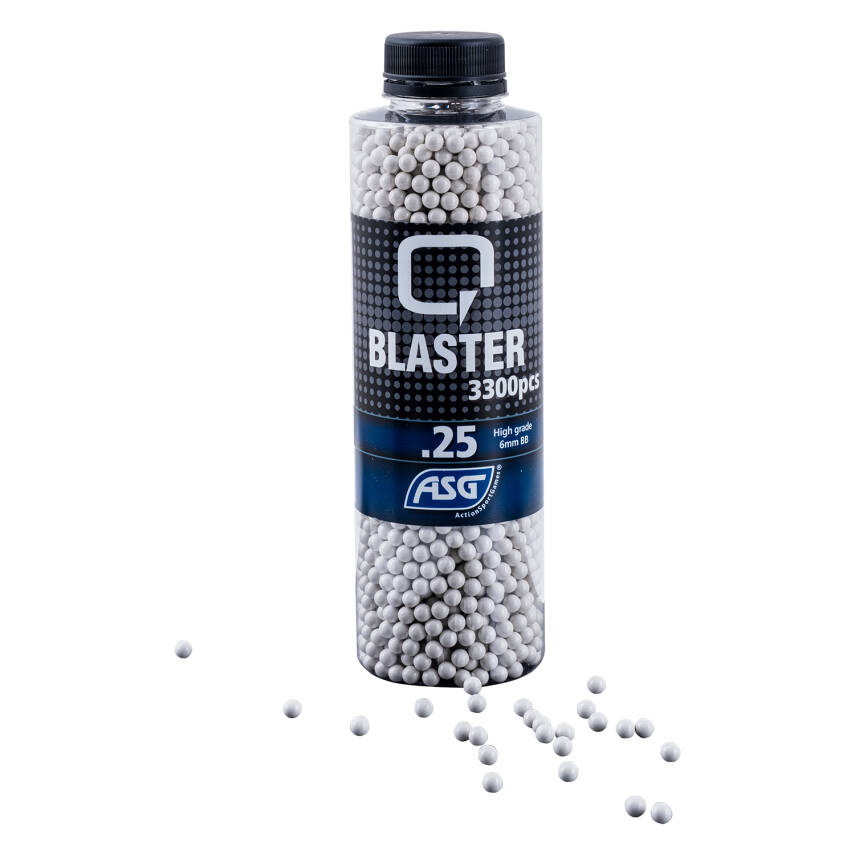 ASG Blaster 6mm 0.25g Airsoft BB Mühimmatı - Yüksek Hassasiyetli Bilye - 1