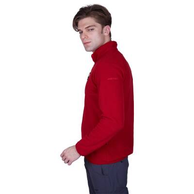 Alpinist Gamma Fermuarlı Erkek Polar Sweet Bordo (600508) - 2