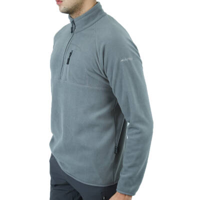 Alpinist Gamma Fermuarlı Erkek Polar Sweet Gri (600508) - 2