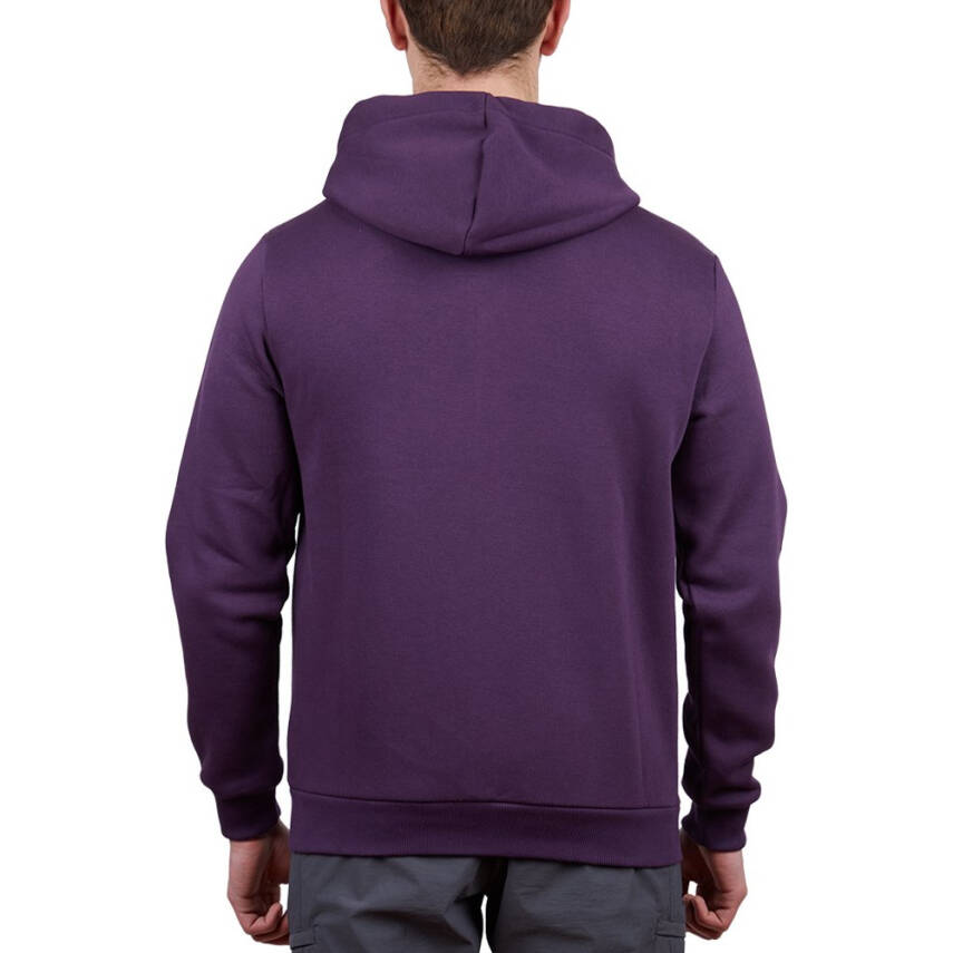 Alpinist Covert Tam Fermuarlı Erkek Sweatshirt Mürdüm (600501) - 3