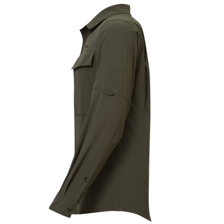 Alpinist Natriks Uzun Kollu Erkek Gömlek Haki (600702) - 3