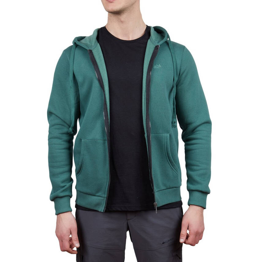 Alpinist Covert Tam Fermuarlı Erkek Sweatshirt Nefti - 4