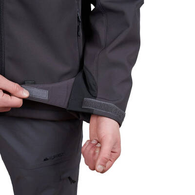 Alpinist Peak Softshell Erkek Outdoor Mont Antrasit - 5