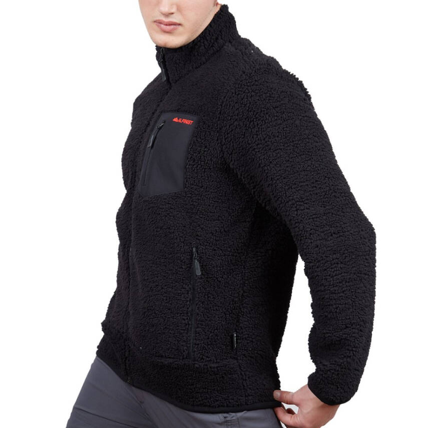 Alpinist Plus Teddy Erkek Polar Mont Siyah (600506) - 3