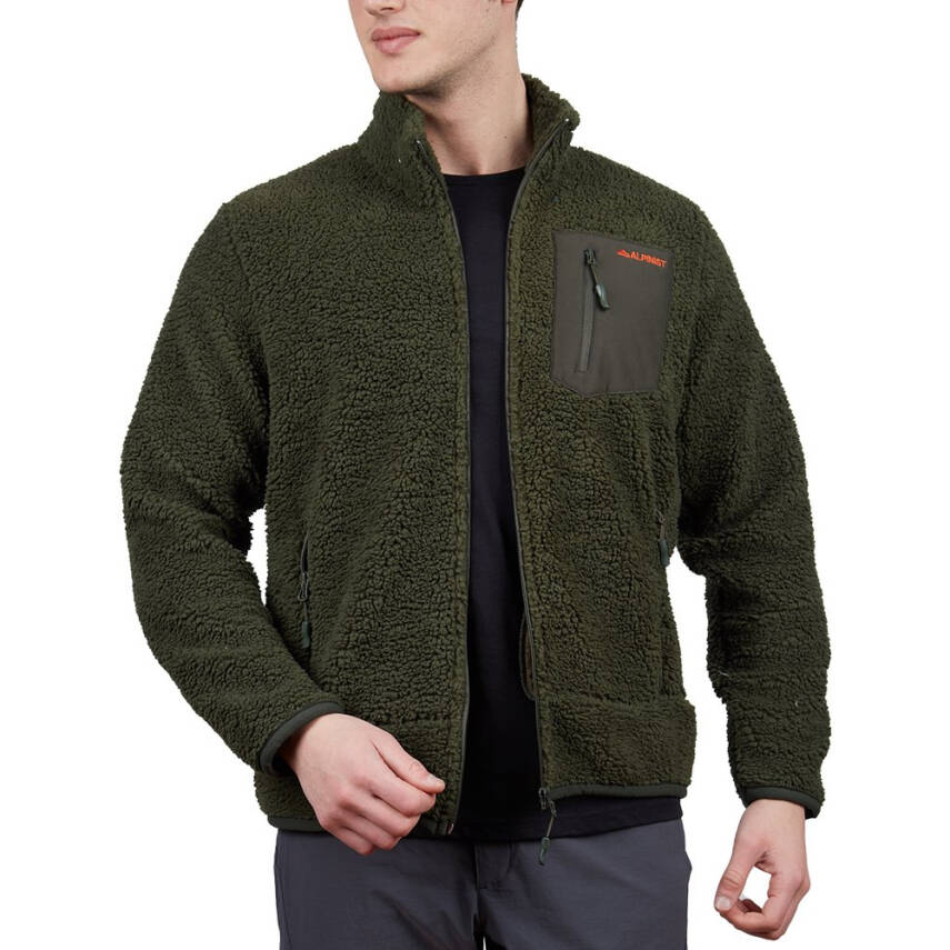 Alpinist Plus Teddy Erkek Polar Mont Haki (600506) - 1