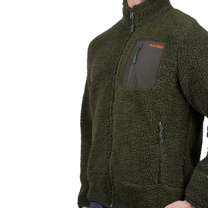 Alpinist Plus Teddy Erkek Polar Mont Haki (600506) - 3